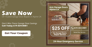 Arm Garage Doors Alpine CA